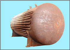 Pressure Vessel with Limpet Coil for Heating